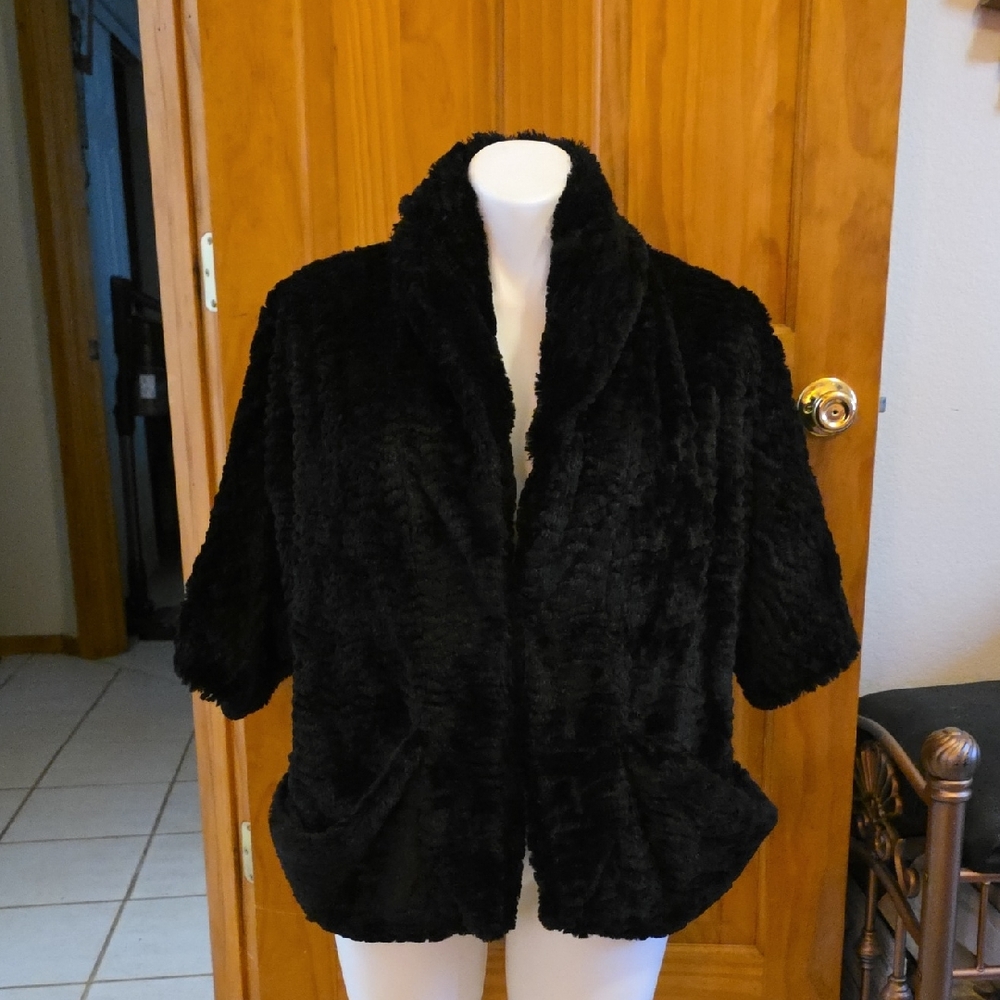 Jolt Black Teddy Jacket - image 1
